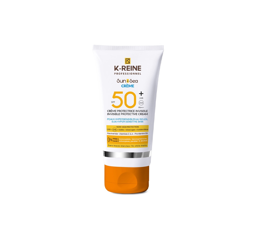 CREME PROTECTRICE INVISIBLE POUR VISAGE SPF 50