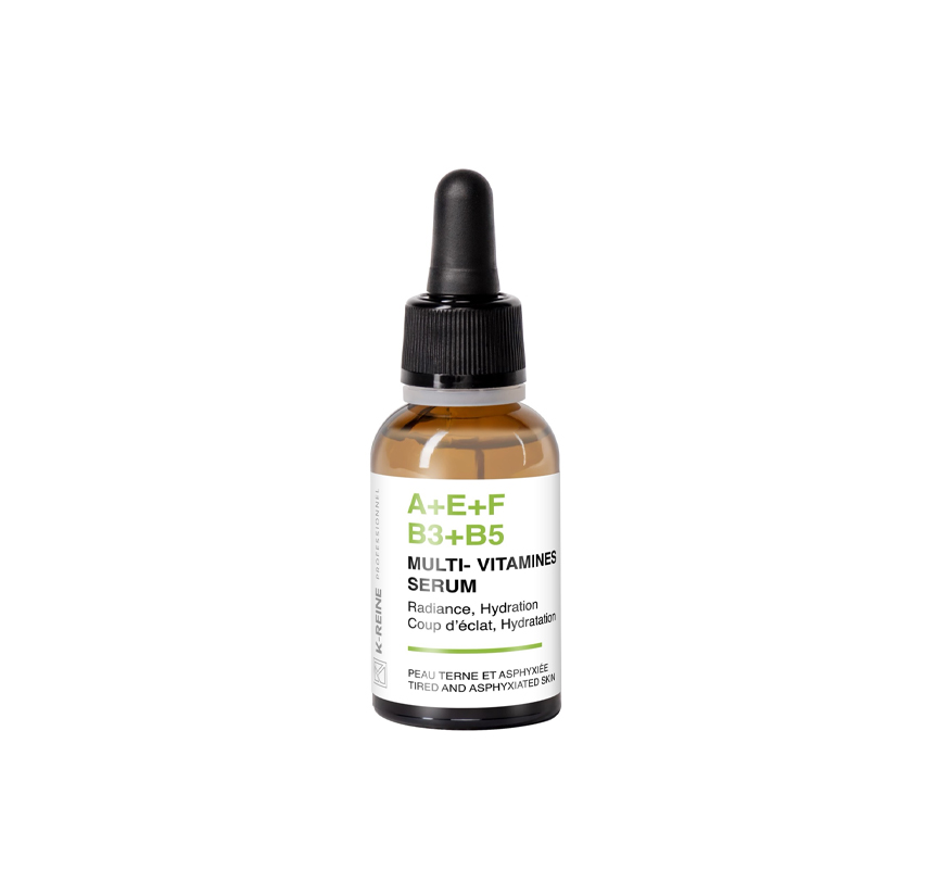 Sérum Multi-Vitamines A+E+F+B3+B5 – Éclat & Revitalisation