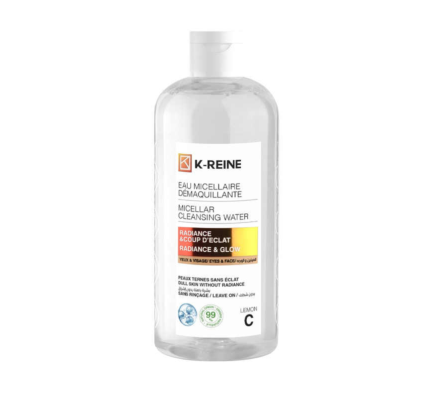 Eau Micellaire Démaquillante Citron C – Visage & Yeux 400 ml