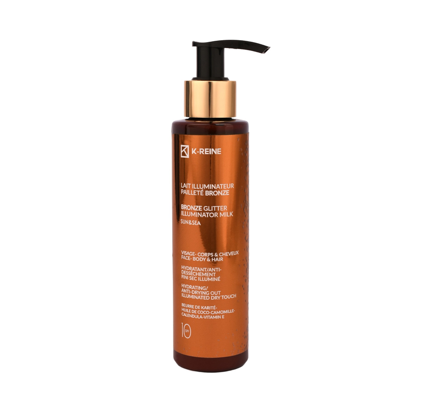 Lait illuminateur pailleté Bronze