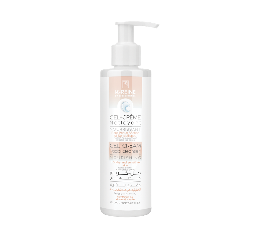GEL CREME NETTOYANT NOURRISSANT PEAUX SECHES 200ML