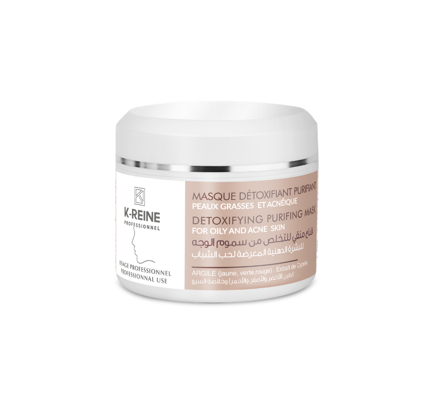 MASQUE DETOXIFIANT PURIFIANT PEAU GRASSE 150ML
