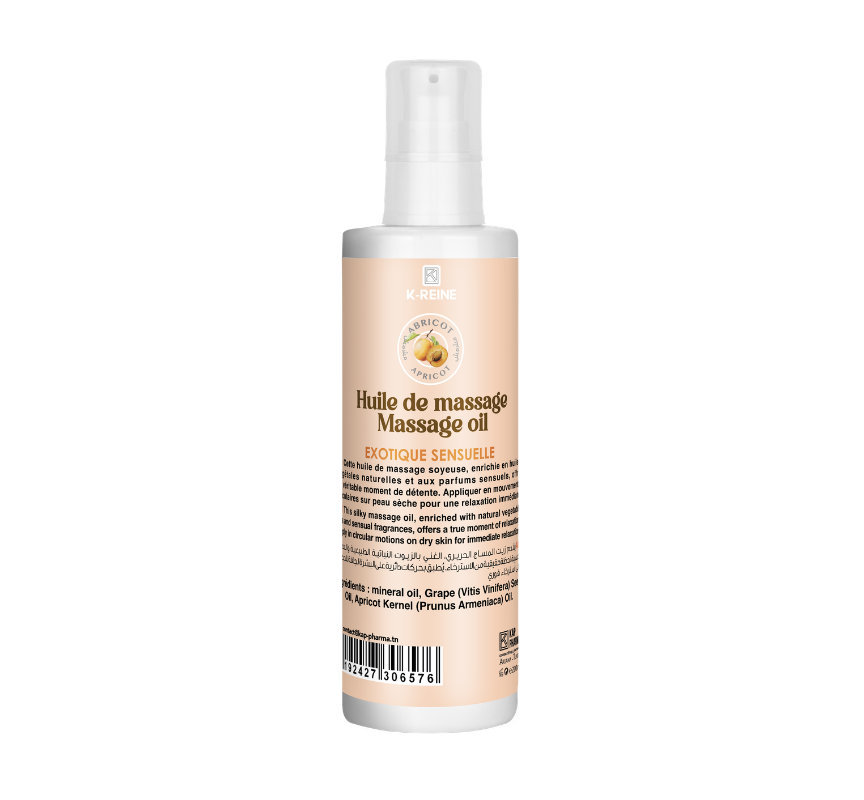 HUILE DE MASSAGE ABRICOT 200ML