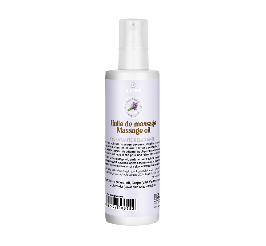 HUILE DE MASSAGE LAVANDE 200ML