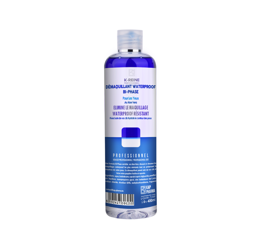DEMAQUILLANT BIPHASE YEUX WATERPROOF 400 ML